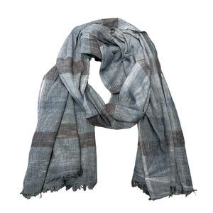 Blue Denim Look Scarf